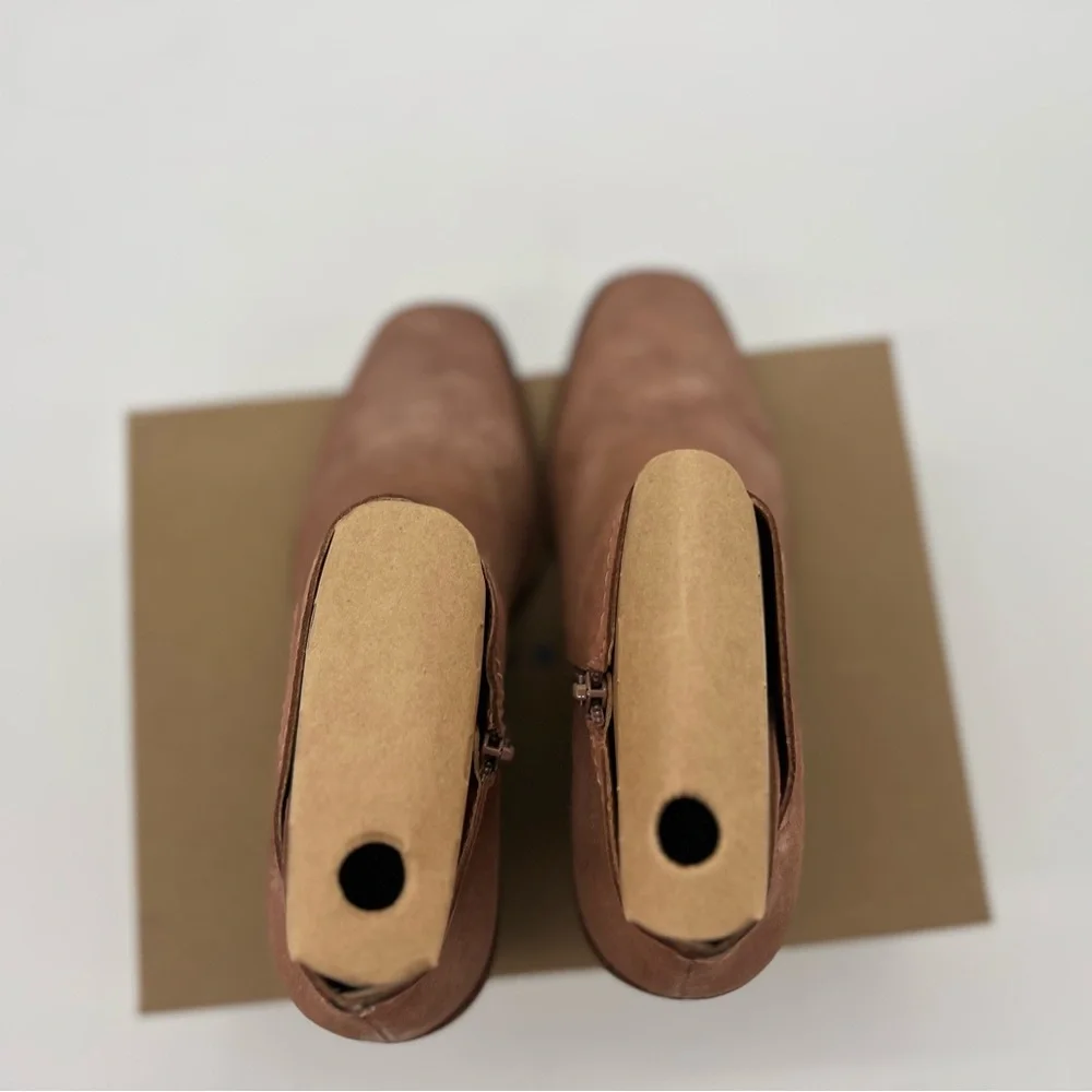 Lucky Brand Women's MACAWI Ankle Boot, Roasted, Tan 10 M - Picture 5 of 7